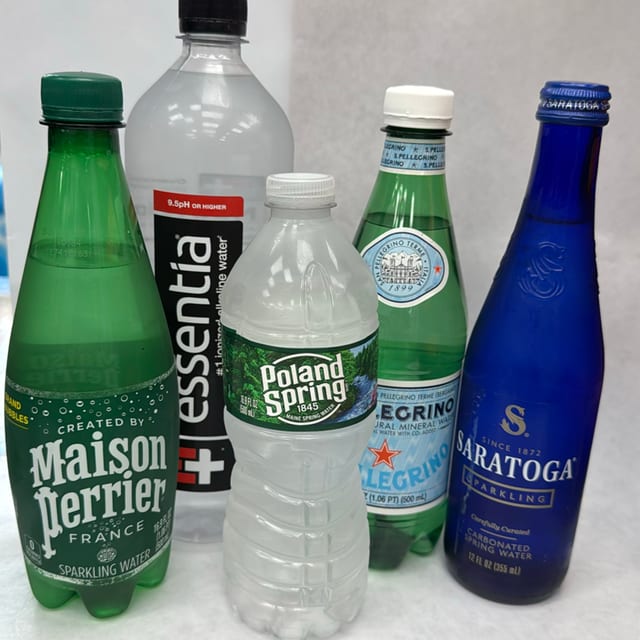 Water & Sparkling Water.