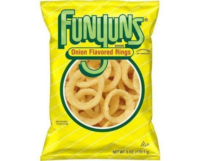 Funyuns Onion Flavored Rings.