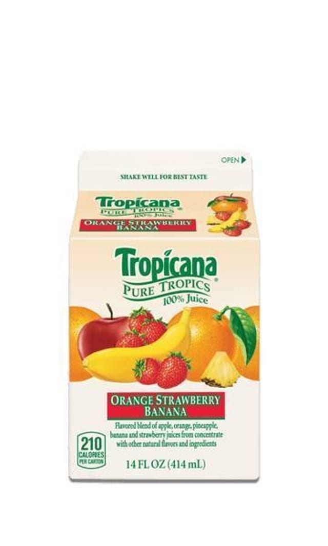 Tropicana Tropics® Orange Strawberry Banana.