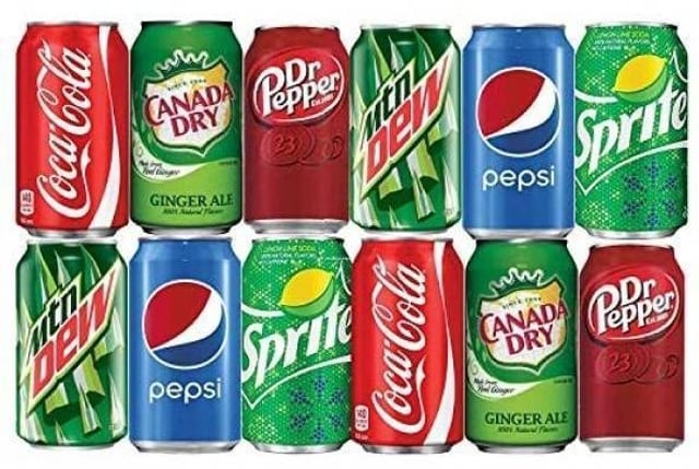 12 oz Can Soda.