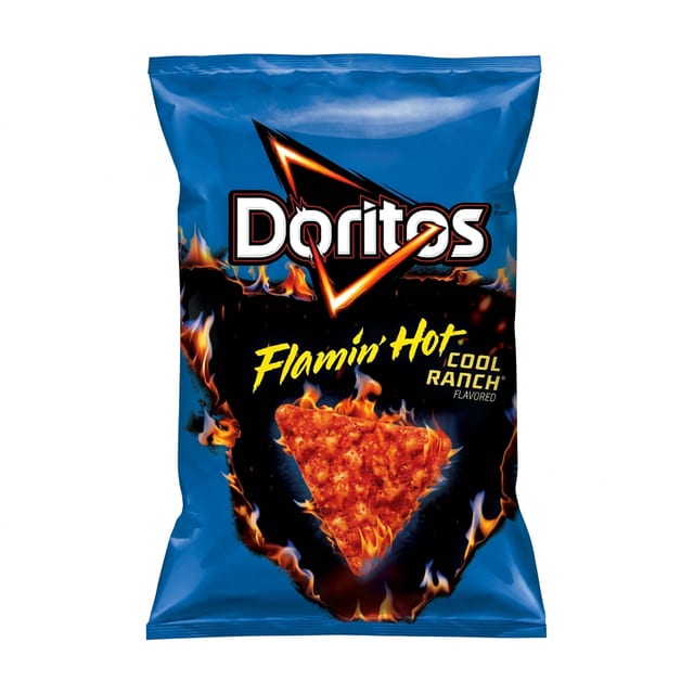 Doritos Flamin' Hot Cool Ranch.
