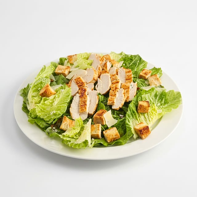Grilled Chicken Caesar Salad.