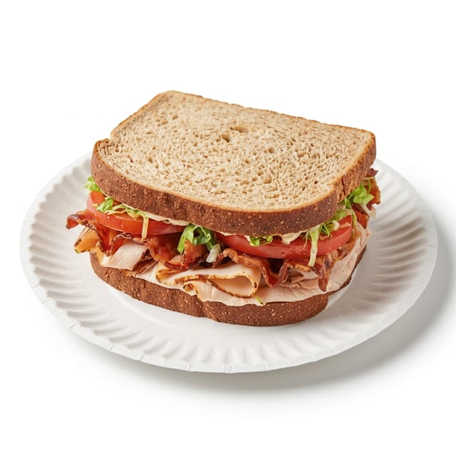 BLT Turkey Sandwich.