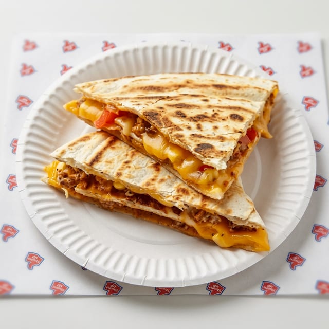 Vegetable Quesadilla.