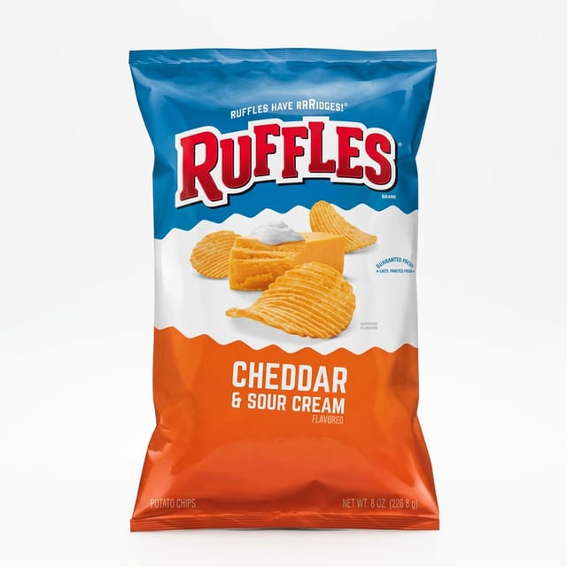 Ruffles Cheddar & Sour Cream (2.20 oz.).
