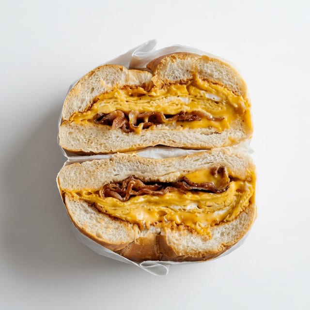 Turkey Bacon, Egg & Cheese.