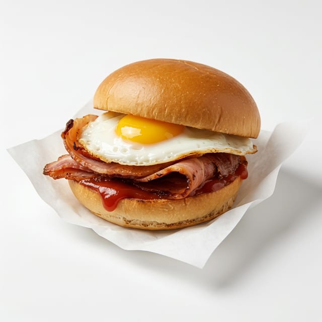 Egg Whites, Bacon, Cheese.