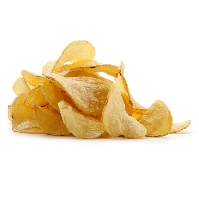 Homemade Potato Chips.