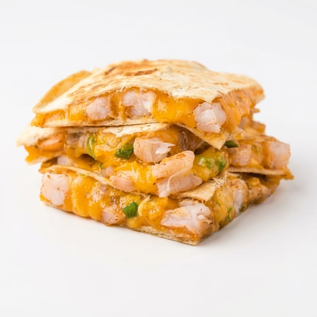 Shrimp Quesadilla.