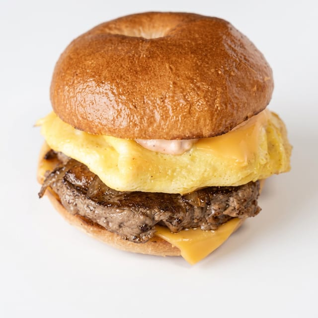 Steak, Eggs & Cheese.