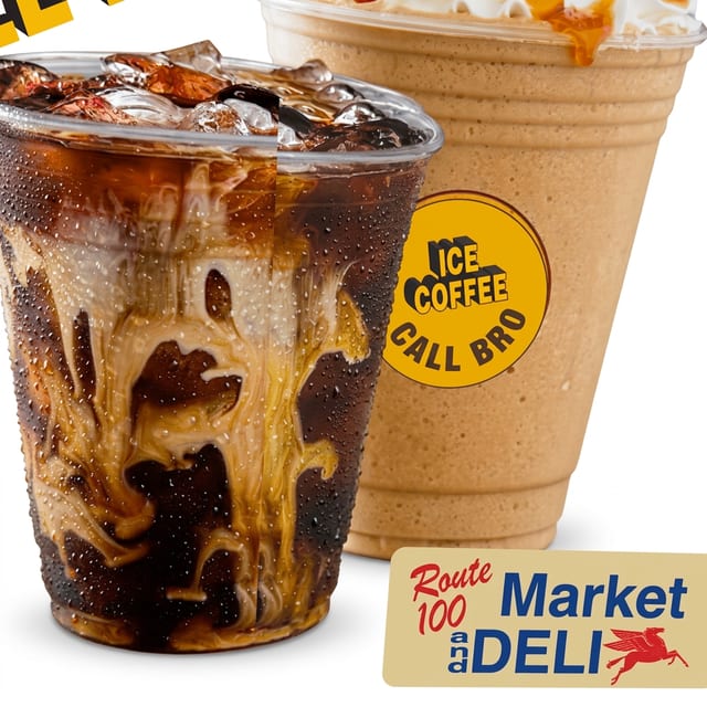 Iced Coffee.